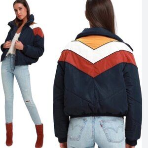 NEW Free people Heidi Ski puffer hit the slopes coat jacket XS